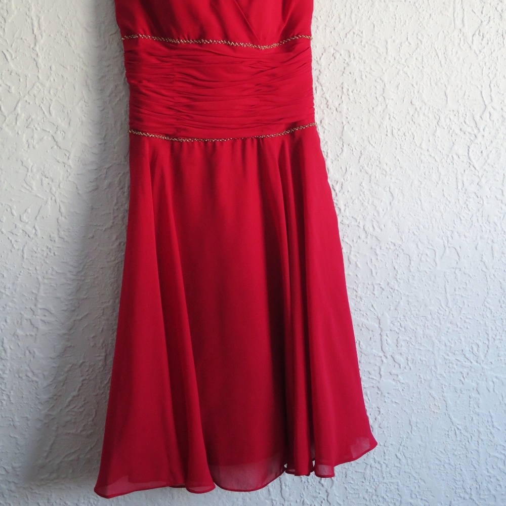 Formal Dress- Red - Picture 3 of 3